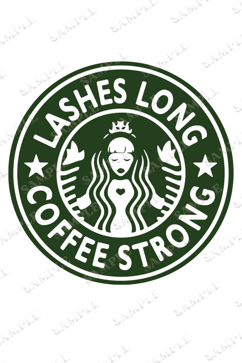 Polar bee - Vendita all'ingrosso Maglietta serigrafata - Donna - PB-2830. CIGLIA LUNGHE, CAFFÈ FORTE3