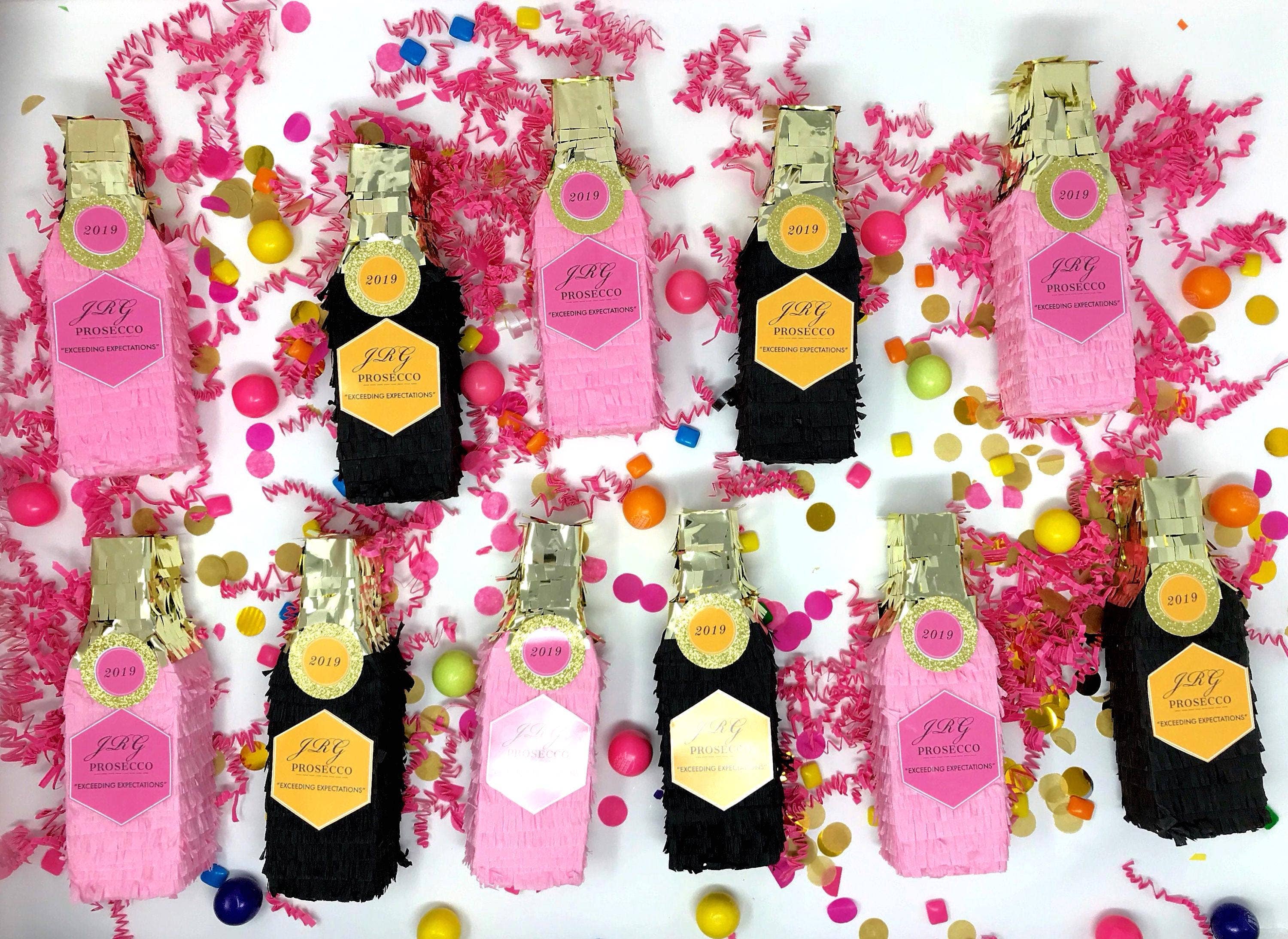 My Soiree Designs – wholesale Festgåva – Personlig Champagne Brudtärna Förslags Piñata Låda0