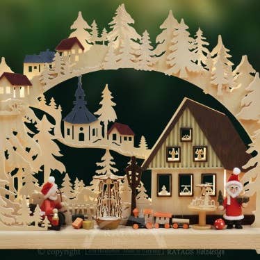 Light Arch Workshop of Santa Claus for wholesale by Marketplace24