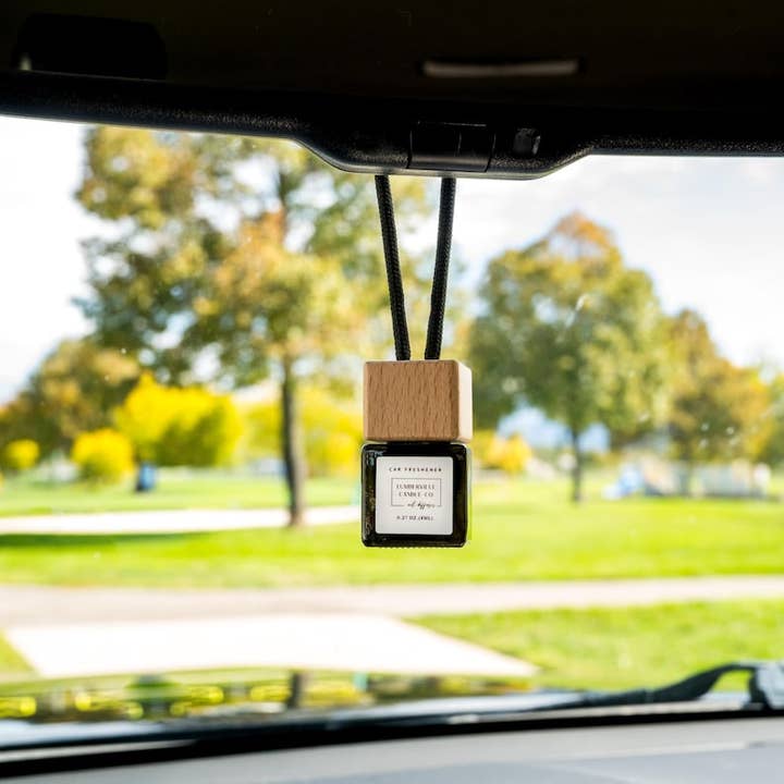 Lumberville Candle Co. - Wholesale Car Freshener - Unisex - Hanging Car Diffuser | Scented Car Freshener | Elegant Accessory2
