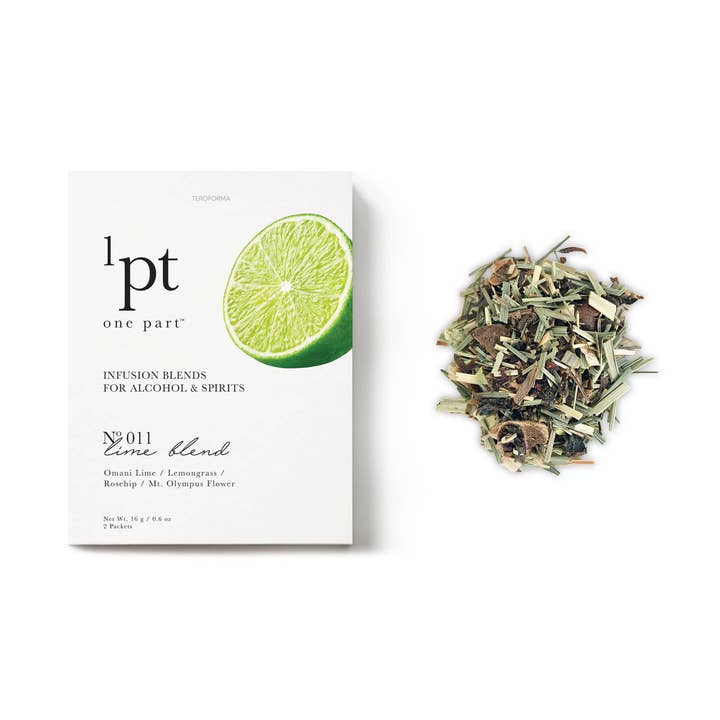 One Part Co. - Wholesale Cocktail Mix/Syrup - 1pt Infusion Pack - #11 Lime0