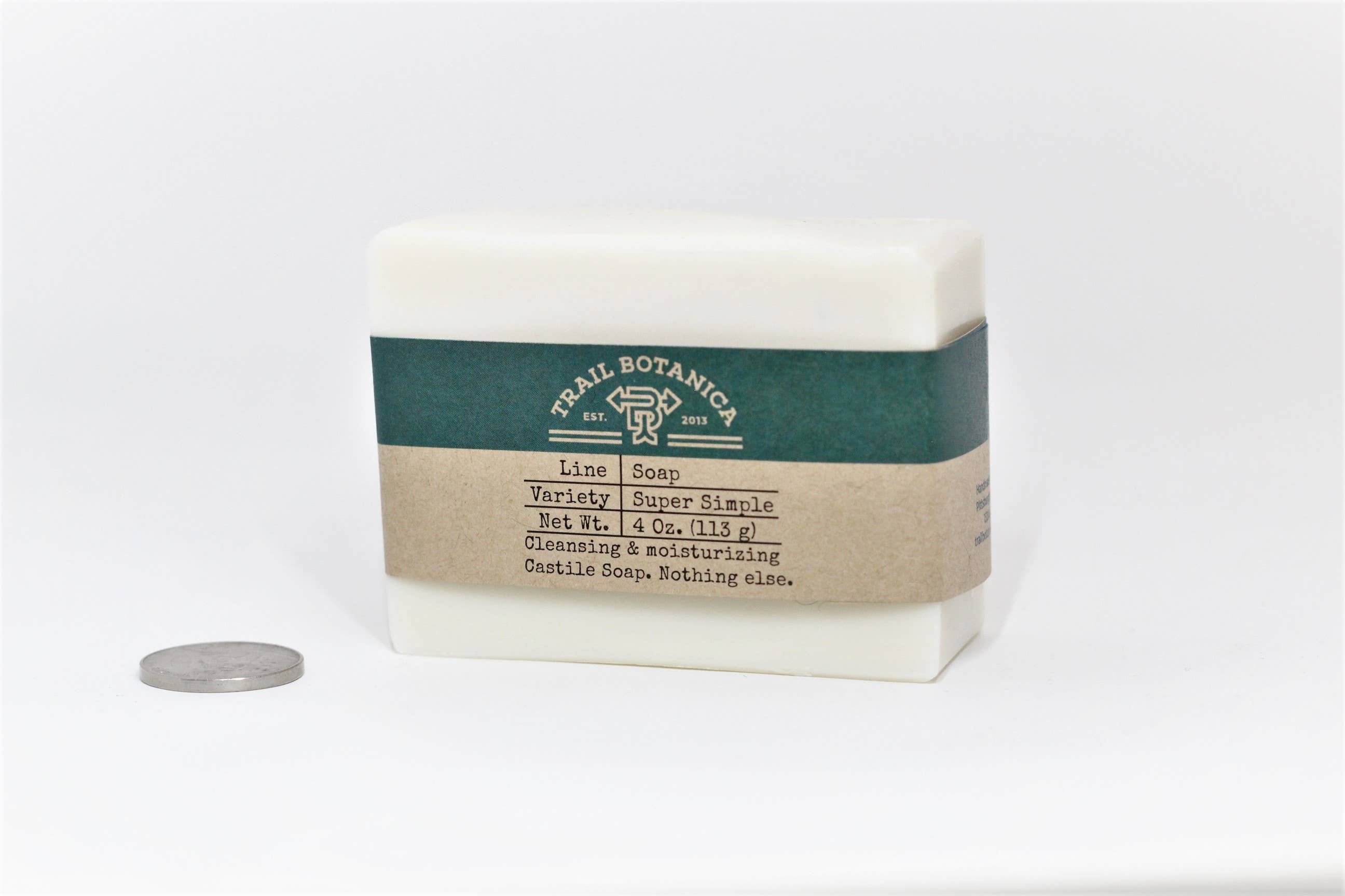 Trail Botanica - Wholesale Bar Soap - Soap - Super Simple - 100% Olive Oil, Vegan, Castile, Greek1