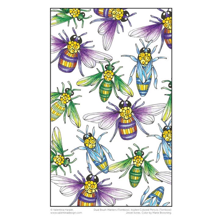 Fox Chapel Publishing - Wholesale Coloring Book - Adult - Color Relax Coloring Book - Take Along Size Adult Coloring3