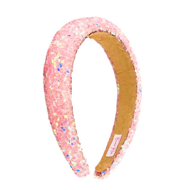 Little Miss Zoe – Engroshandel Pandebånd - Børn – Tykt glitrende pandebånd1