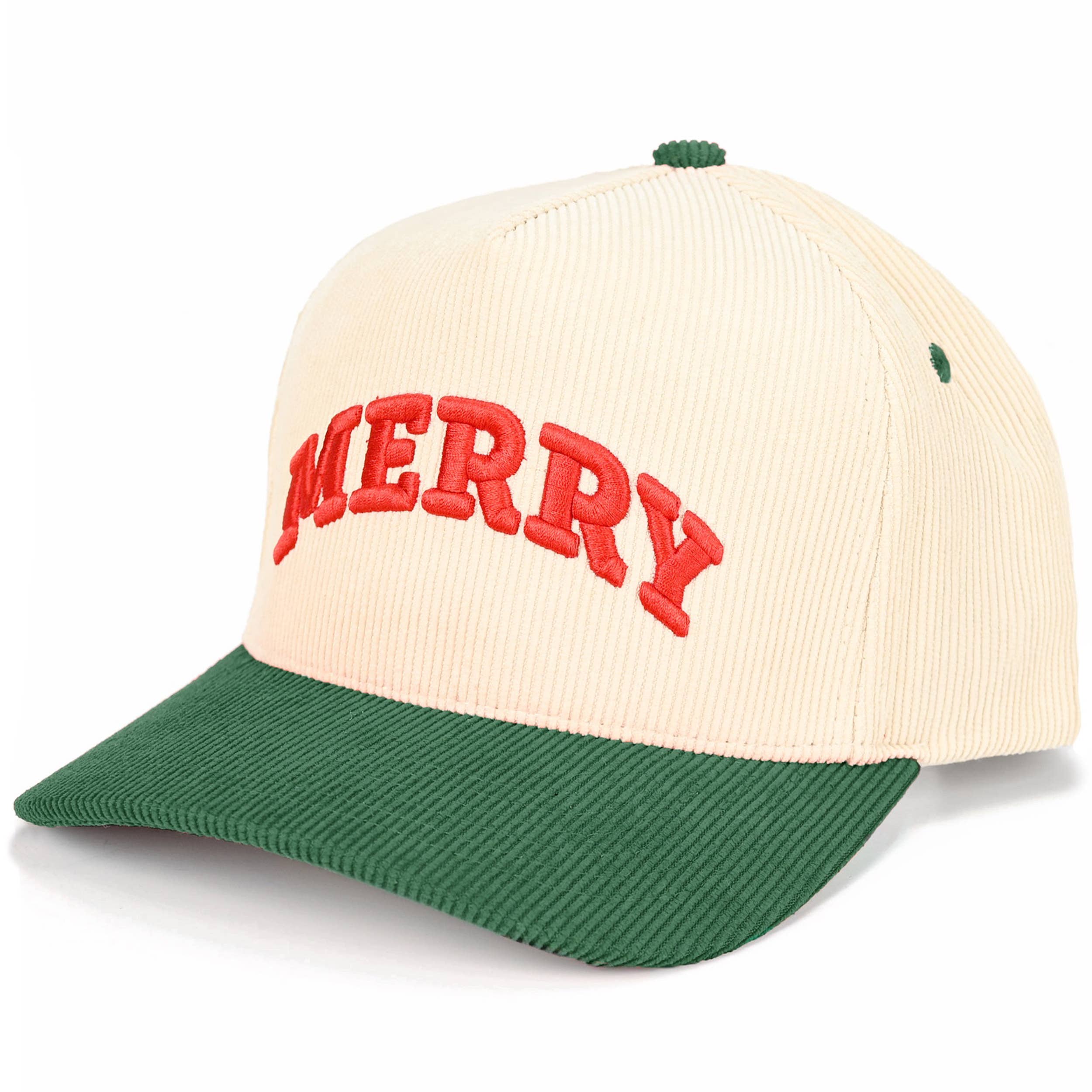 Hana - Wholesale Truckerpet - Dames - C.C MERRY Vetgedrukte Letter Corduroy Trucker Cap5
