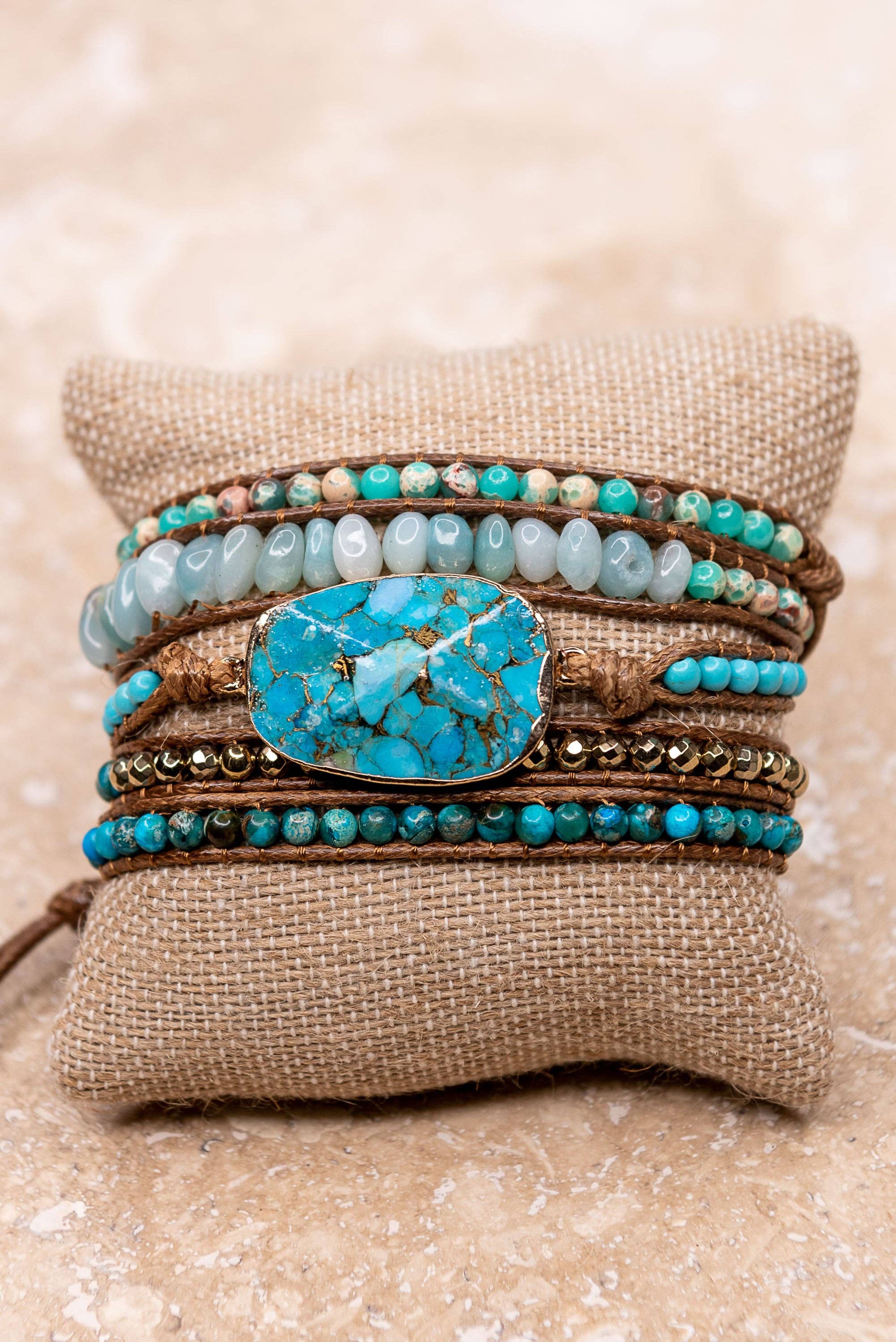 Dylan Designs - Vente Bracelet de perles - Bracelet Kelly Wrap1