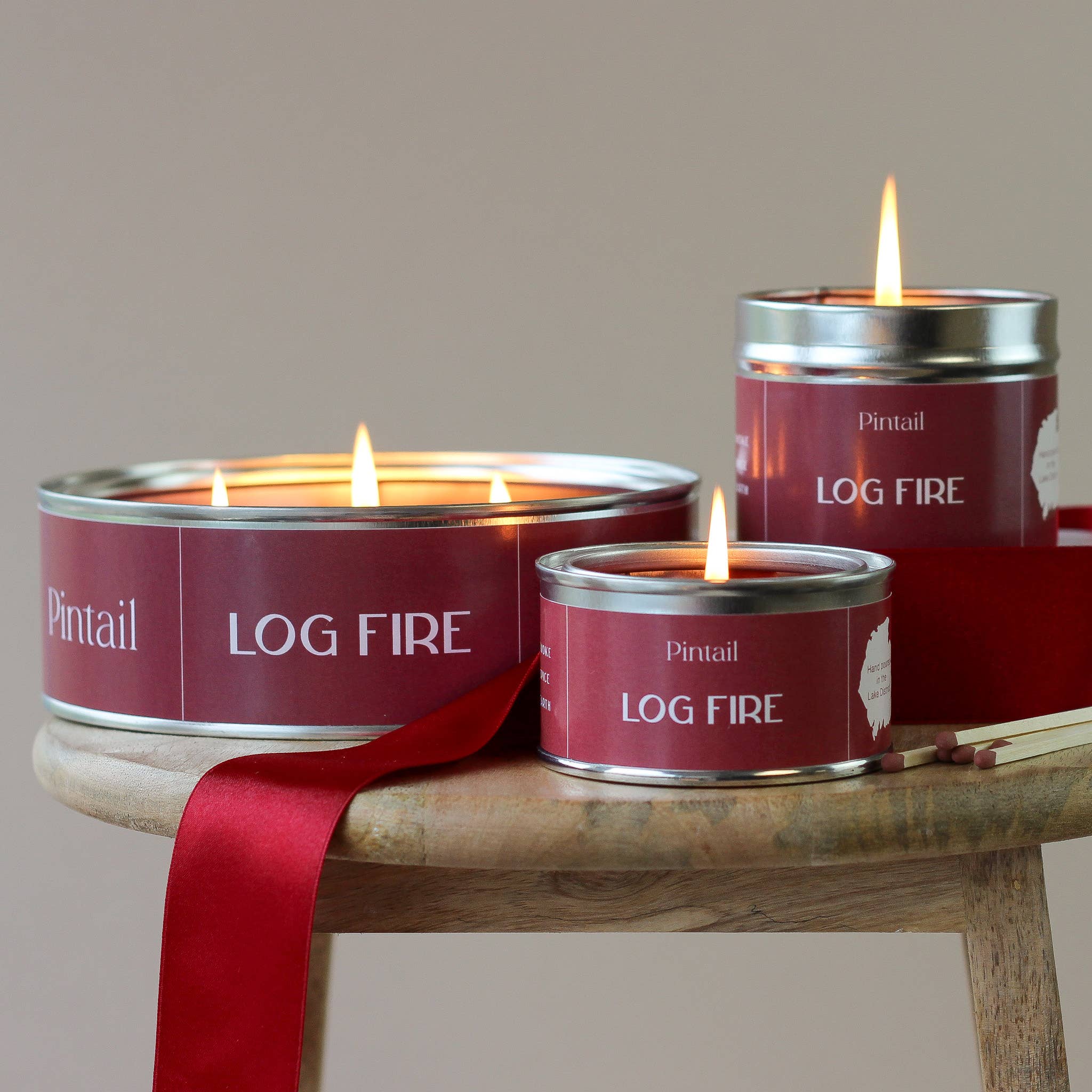 Pintail Candles | Avalon Home – Großhandel Reisekerzen – Log Fire Paint Topfkerze | Kerzen in Dosen | Kleine Kerzen2