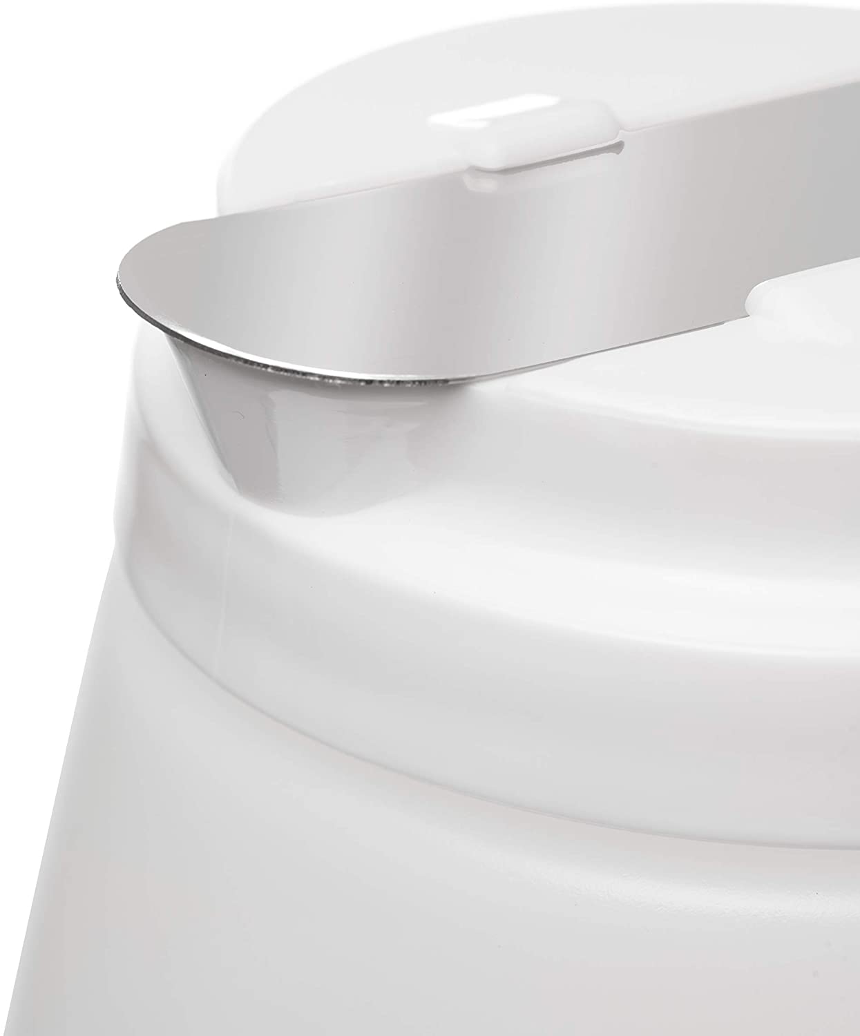 EcoQuality - Wholesale Oil/Vinegar Dispenser - 48Oz Plastic Syrup Dispenser with Plastic Lid and Stainless4