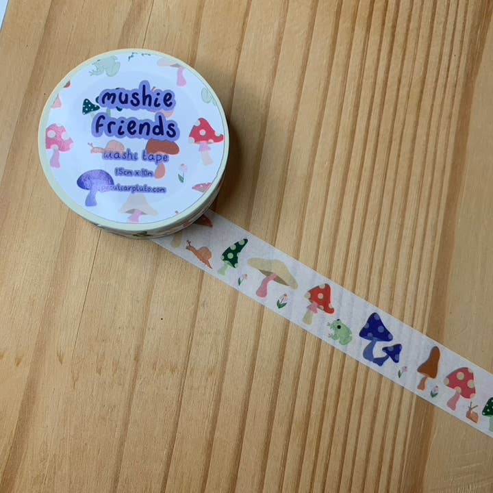ruban adhésif washi amis mushie pour la vente par Peculiar Pluto