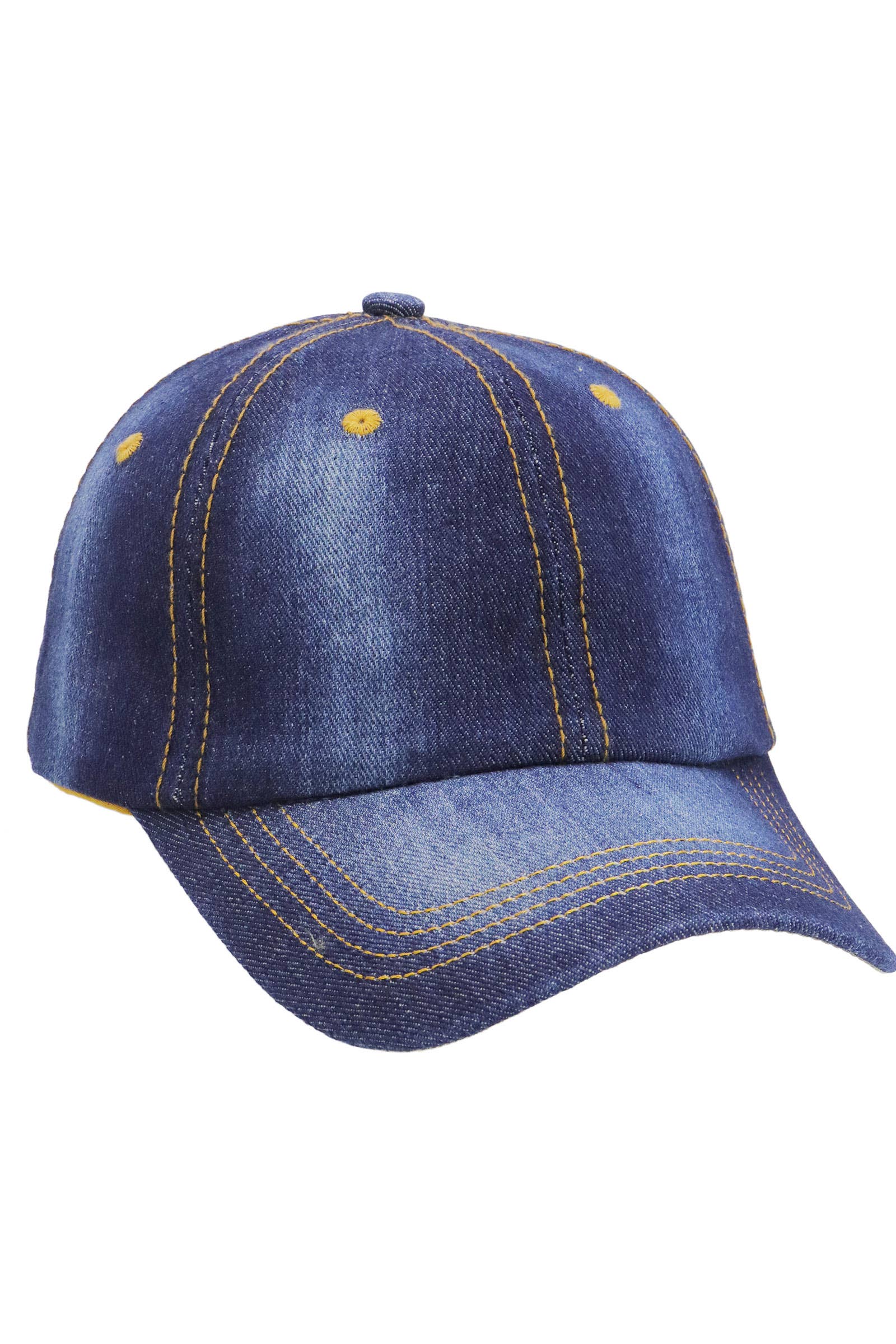 Cap Zone - Wholesale Baseball Cap - Unisex - Denim Twill Cotton Six Panel Baseball Cap4