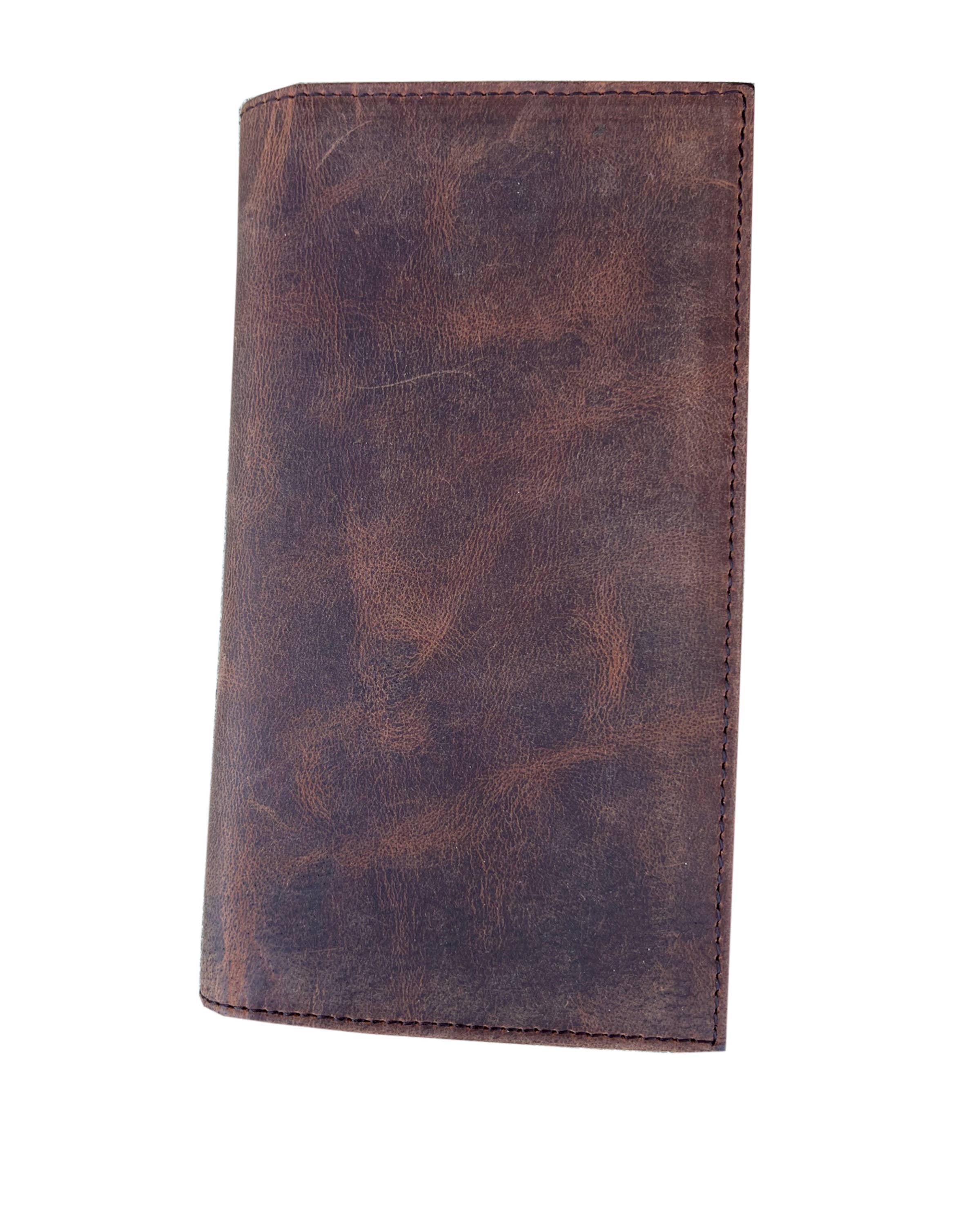 Roma Leathers, Inc. - Wholesale Wallet - Men's - 3234 RF cowhide leather checkbook wallet6