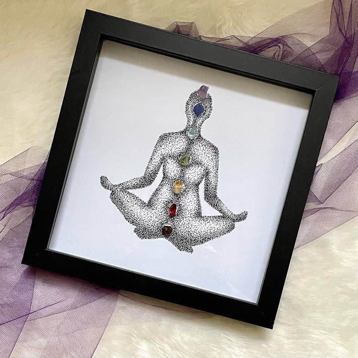 Art en cristal aligné pour la vente par Conscious Creation Company