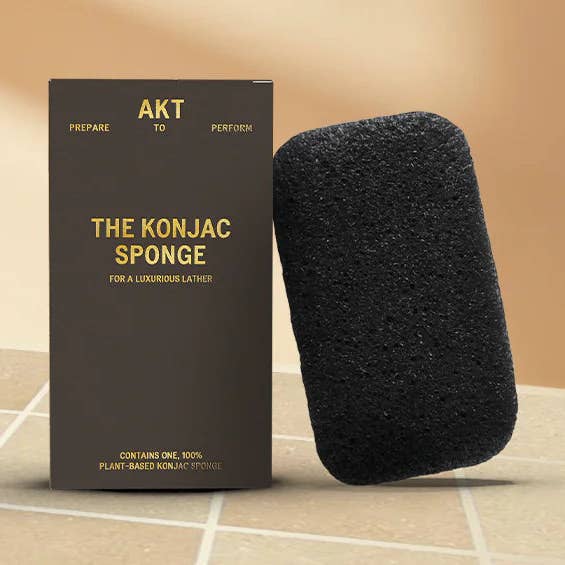 AKT Konjac Face & Body Sponge for wholesale by AKT London (USA)