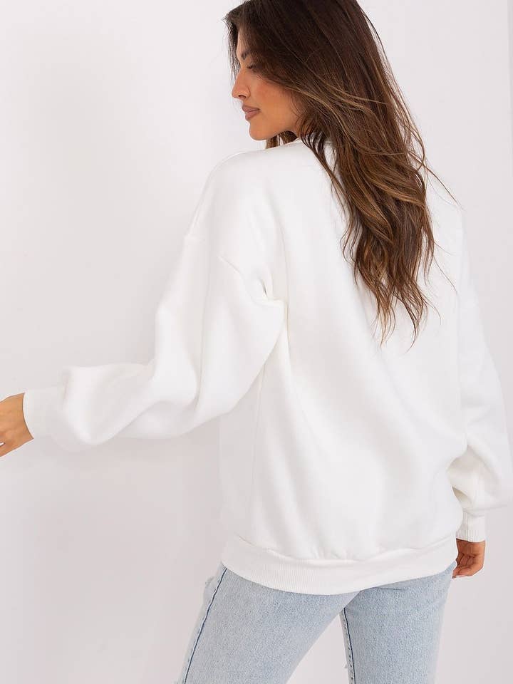 Lieber Deem Marktplatz - Wholesale Graphic Sweatshirt - Women's - Pullover Modell 206661 Fabrikpreis2