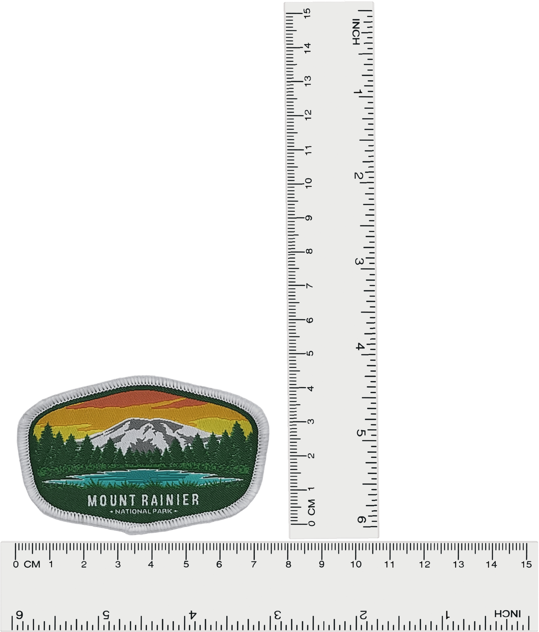 PNW Apparel - Wholesale Patch - Mount Rainier Patch – Berg- en Alpenmeertafereel2