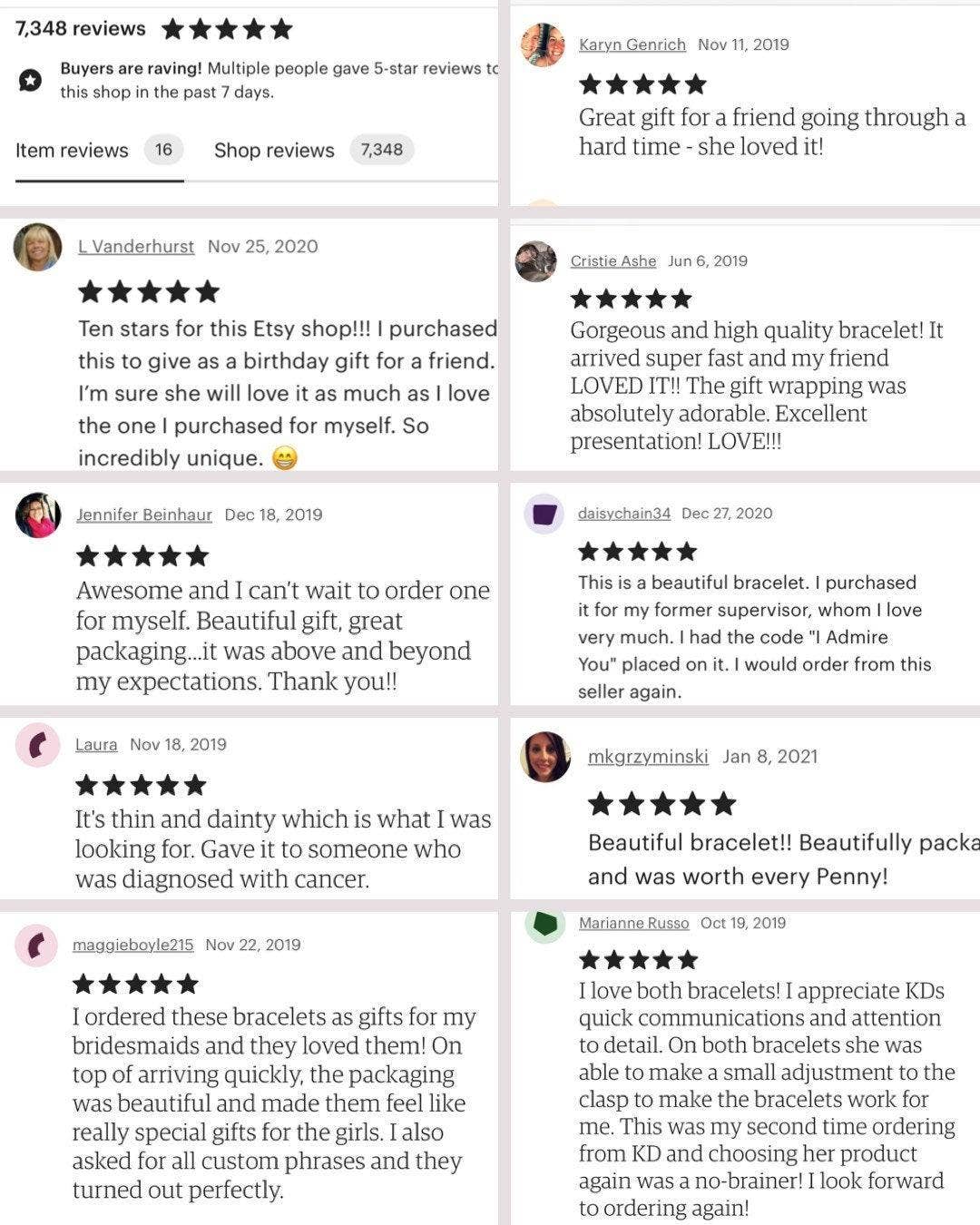 Morse and Dainty Hand Made Morse Code Dainty Jewelry - Wholesale Beaded Bracelet - Strength or CUSTOM Word Morse Code Bracelet - Maya sku3