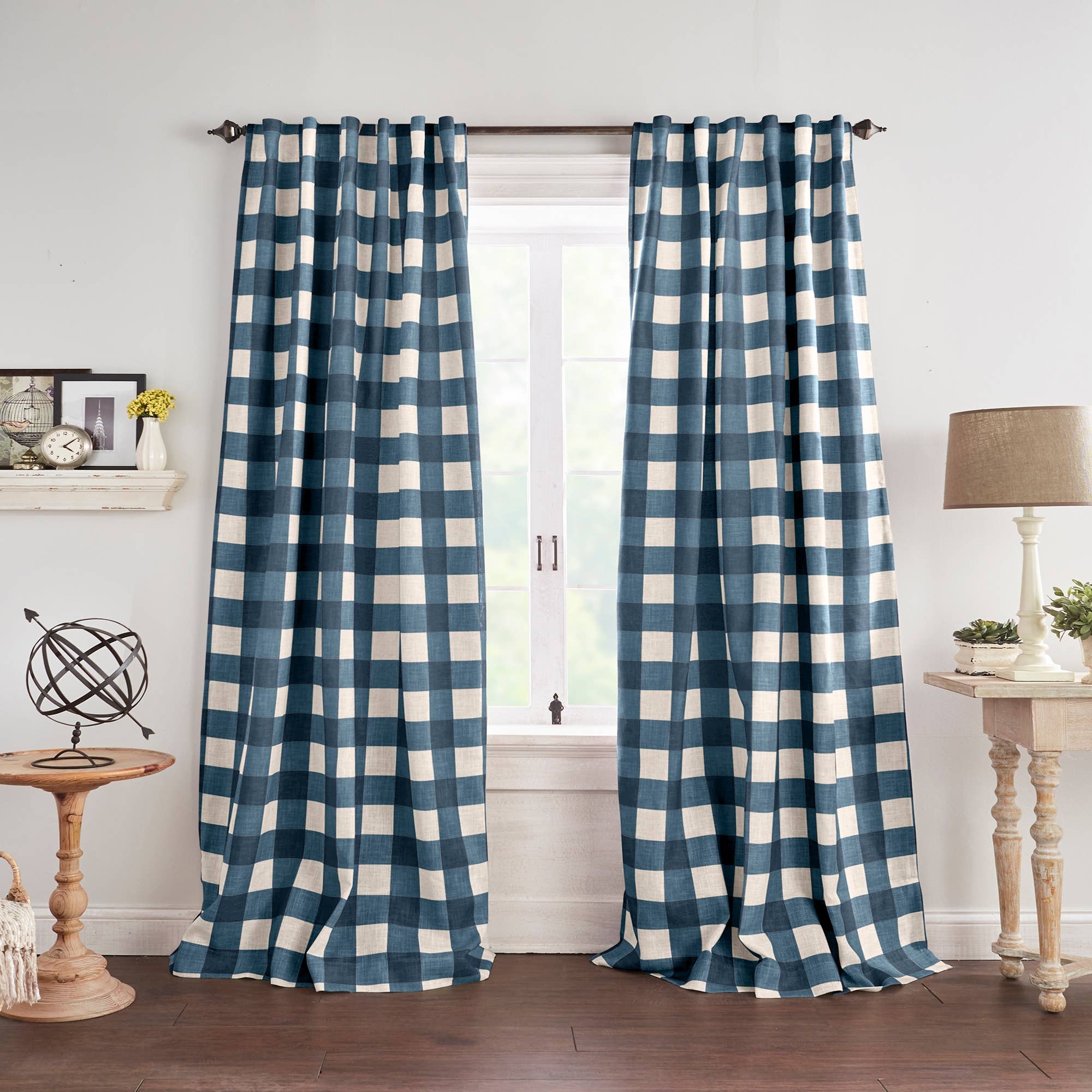 Threadmade Home - Wholesale Curtain - Grainger Buffalo Check Blackout Window Curtain15