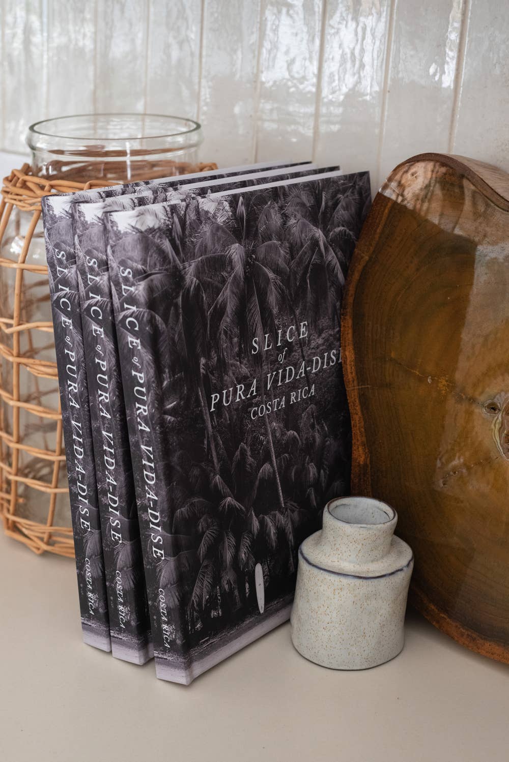 The Sunset Shop - Wholesale Display Book - Costa Rica Coffee Table Book - SLICE OF PURA VIDA-DISE1