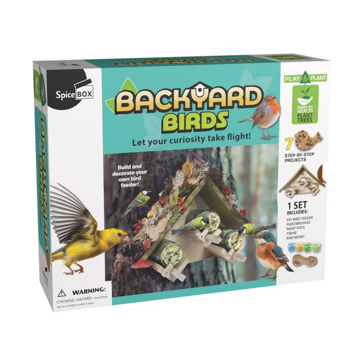 Play & Plant Backyard Birds for wholesale by SpiceBox Product Development LTD