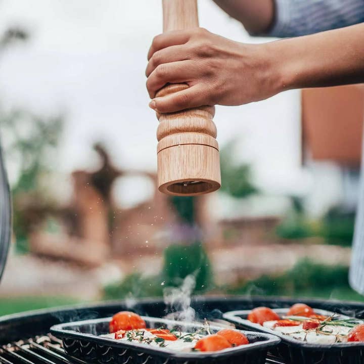 FM Professional - Wholesale Pepper Mill - FM Professional Divers 32 cm manual wooden pepper mill1