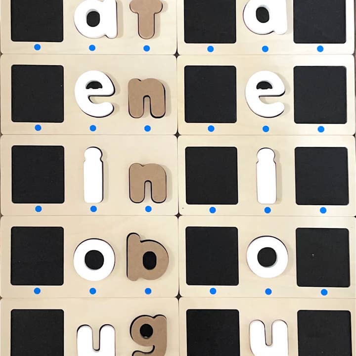 Creative Beginning - Wholesale Puzzle - Kids - Word Family Chalkboard Kit6