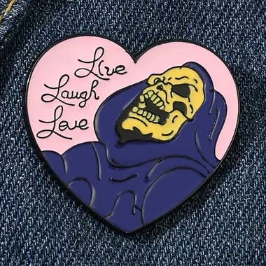 Punk Style Halloween Skull Brooch - Unique Decor for Stores for wholesale by Magnifique Hearts