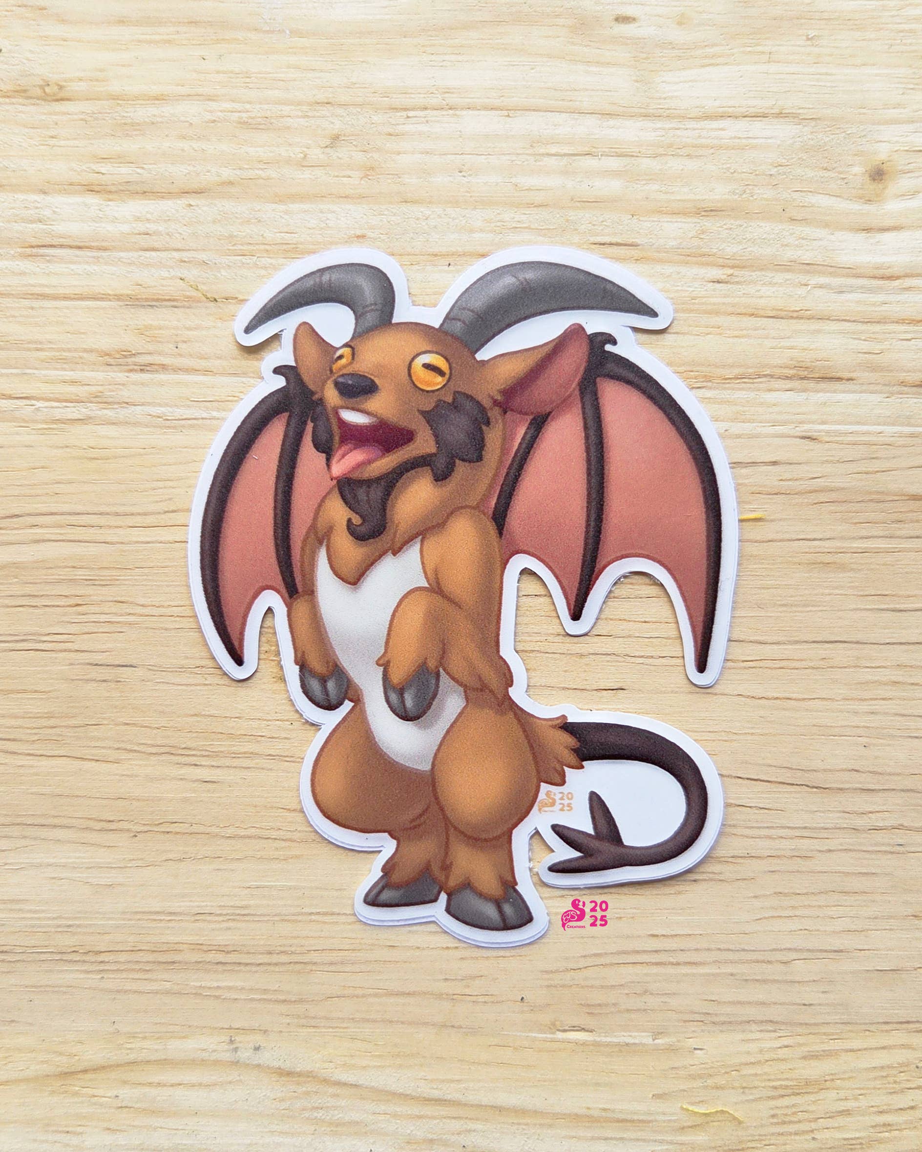 EJS Creations - Wholesale Sticker - Jersey Devil Vinyl Sticker1