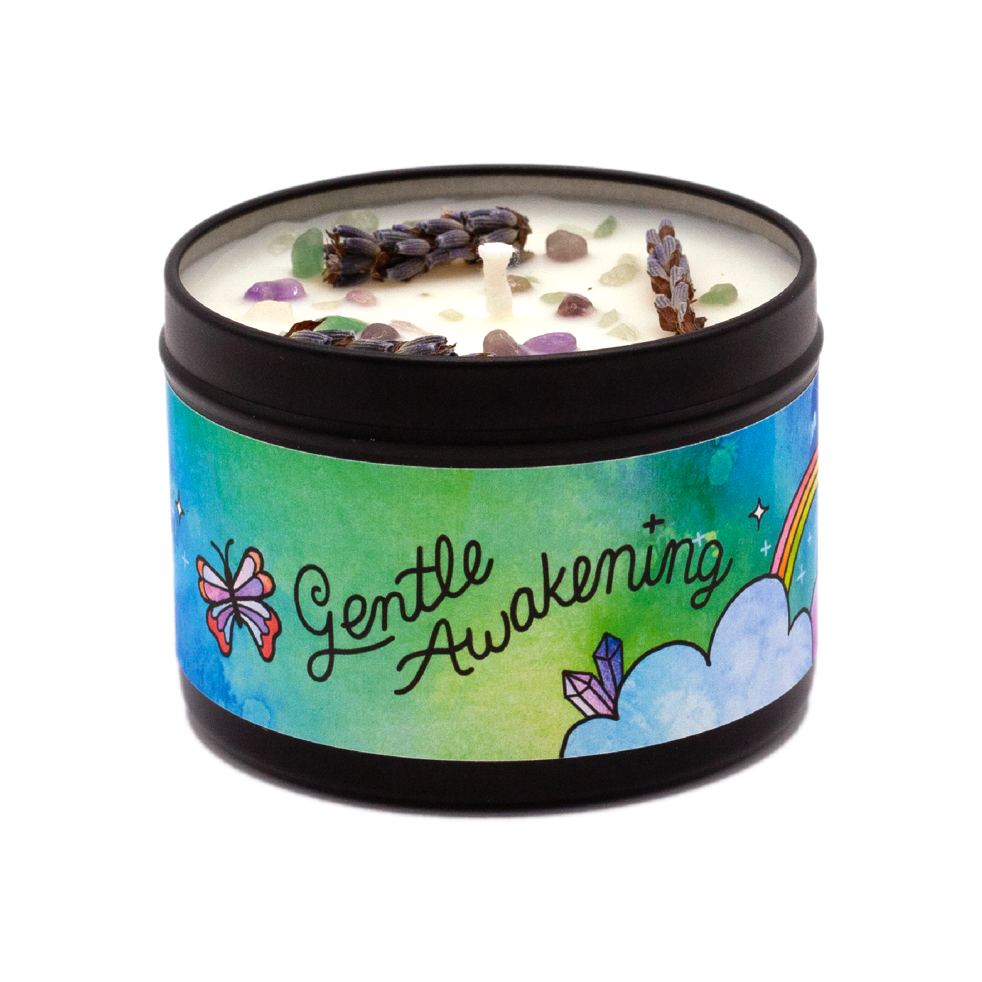 Rachel Beyer - Wholesale Travel Candles - Gentle Awakening Aromatherapy Candle - Lavender & Woodsy14