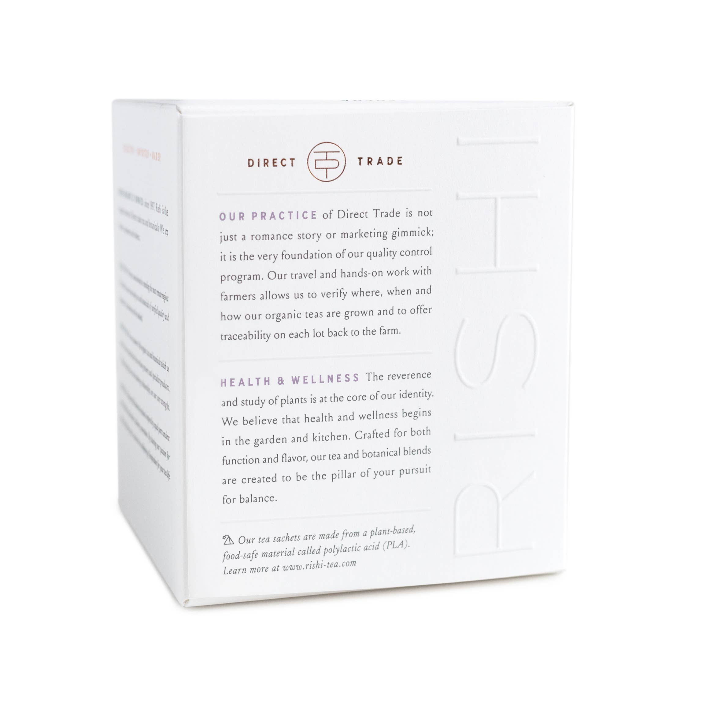 Rishi Tea & Botanicals - Wholesale Tea Bags - Lavender Mint Organic Herbal Tea Sachets3