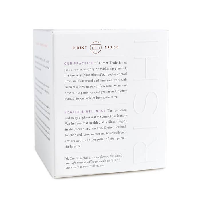 Rishi Tea & Botanicals - Wholesale Tea Bags - Lavender Mint Organic Herbal Tea Sachets3