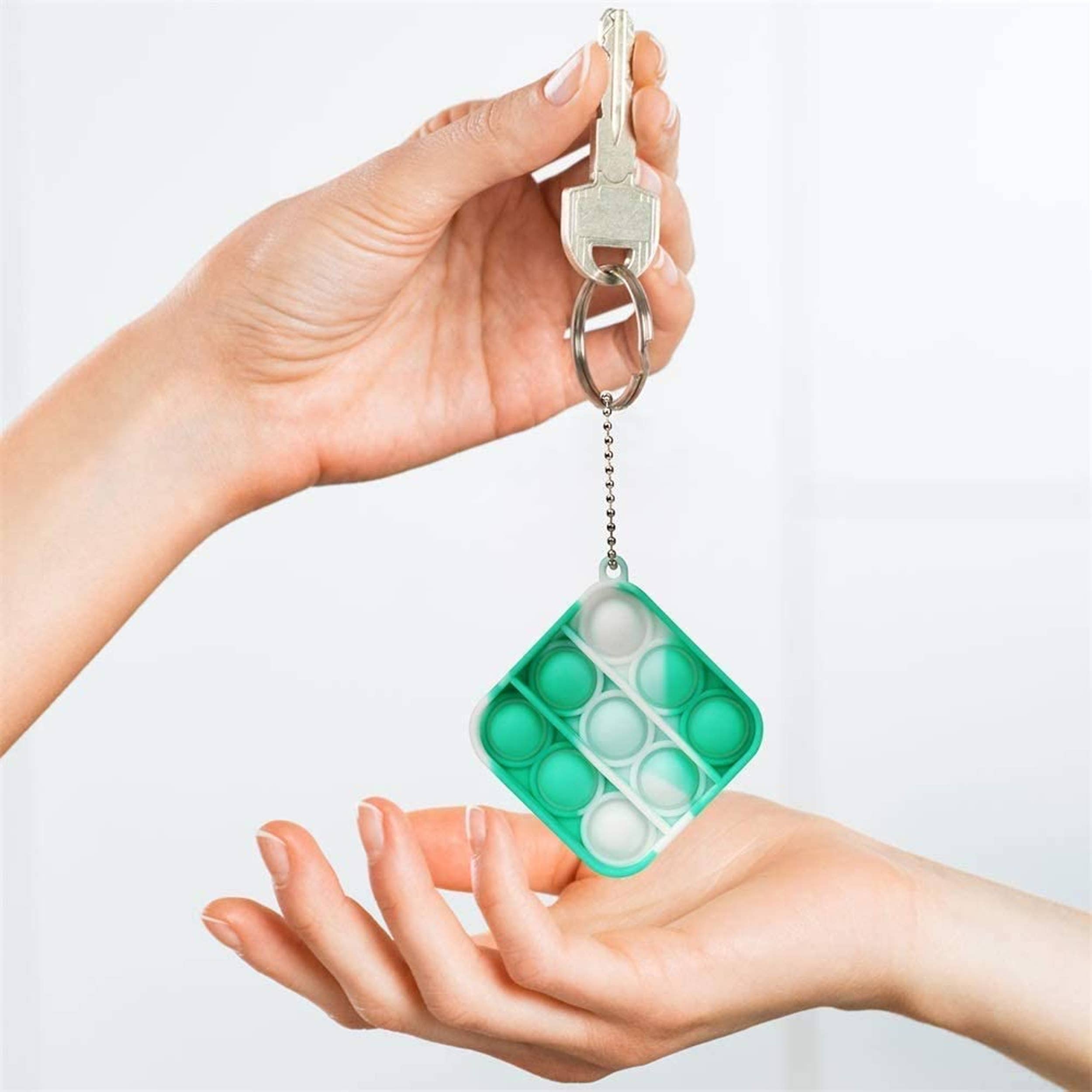 JSBlueRidge Toys - Wholesale Fidget Toy - Kids - Mini Square Pop Keychain Fidget Kids Toy- Assorted2