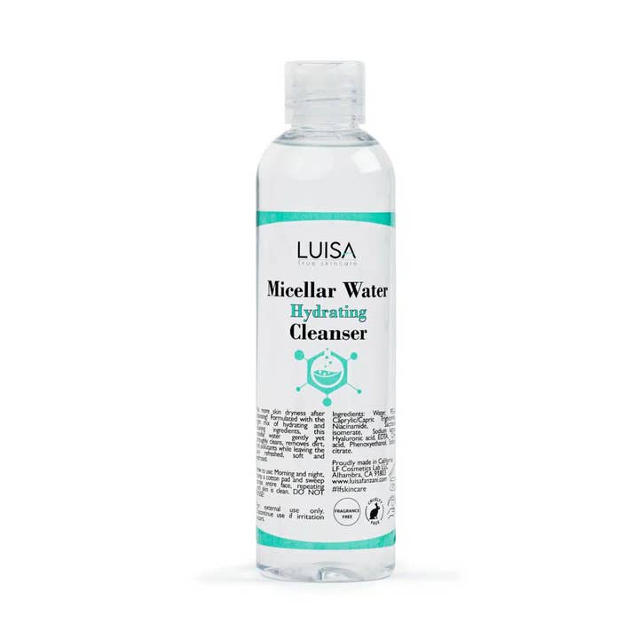 Micellar Water Cleanser for wholesale by Luisa True Skincare