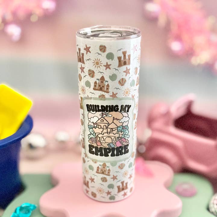 Gobelet isotherme 20oz "Building My Empire" pour la vente par HandCrofted