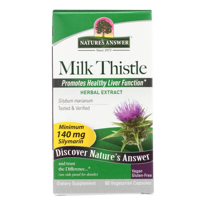 Milk Thistle Seed Extract - 60 Veg Capsules for wholesale by Everyday Supply Co