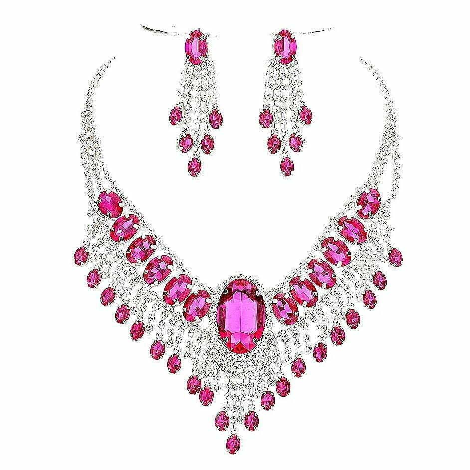 Diacly - Wholesale Jewelry Set - Bohemian Gatsby Theme Statement Necklace Set8