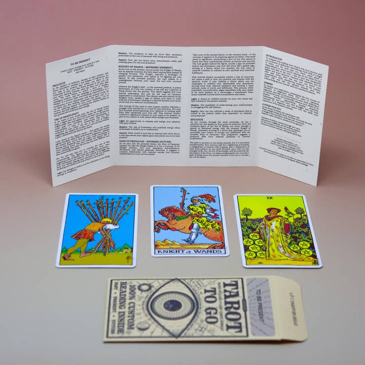 Tarrant Divination Company - Wholesale Tarot Cards - TAROT TO GO — Magic Tarot Journeys in an Envelope 🎴✉️✨