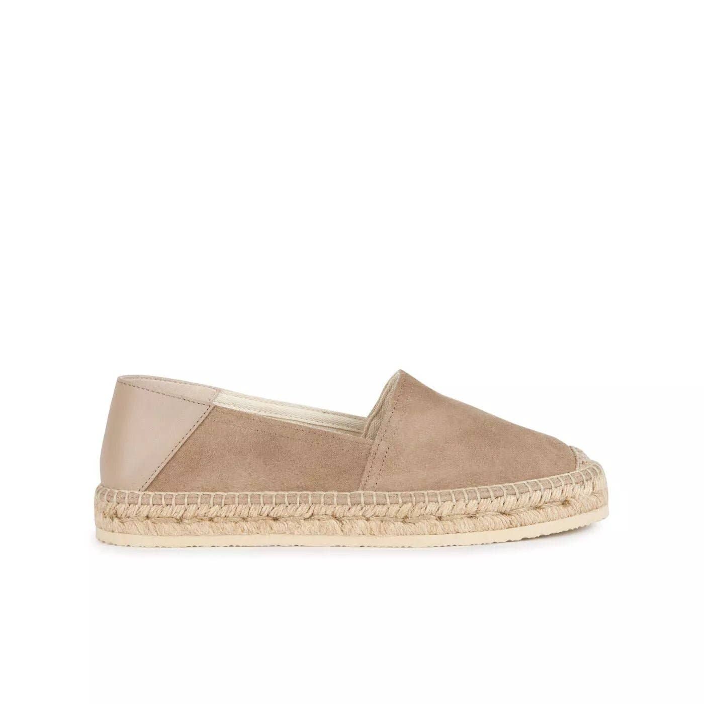 Taupe lt Geox mujer alpargatas planas D lampedusa A - suede+nappa D35V0A 02285 C6738 for wholesale on Faire0