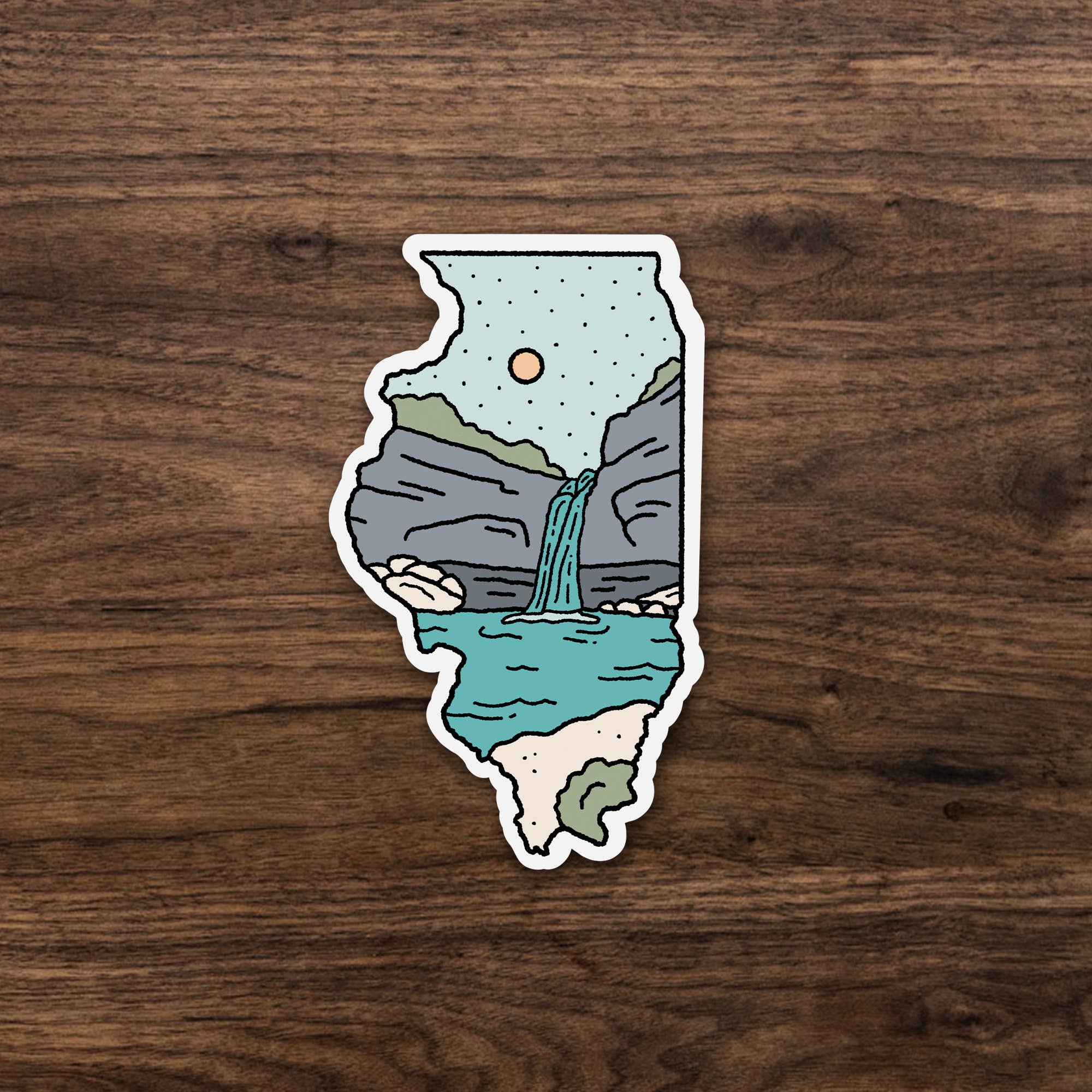 The XPLR More Collective - Wholesale Sticker - State Stickers (All 50 States available!)14