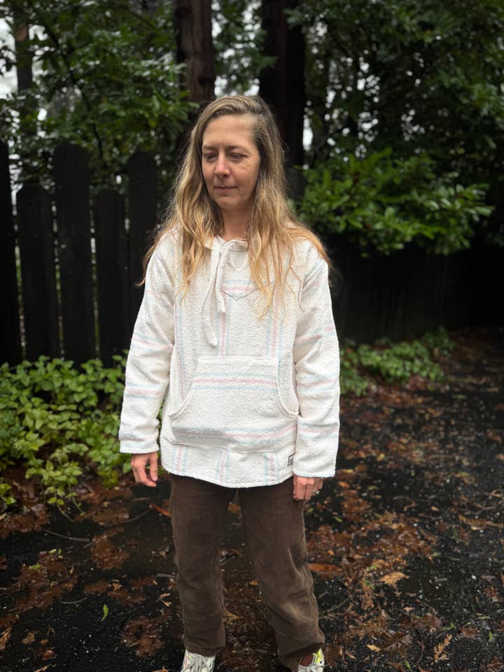 West Path - Wholesale Hoodie - Unisex - Baja Hoodie Mexican Poncho - Hooded Sweater Long sleeve