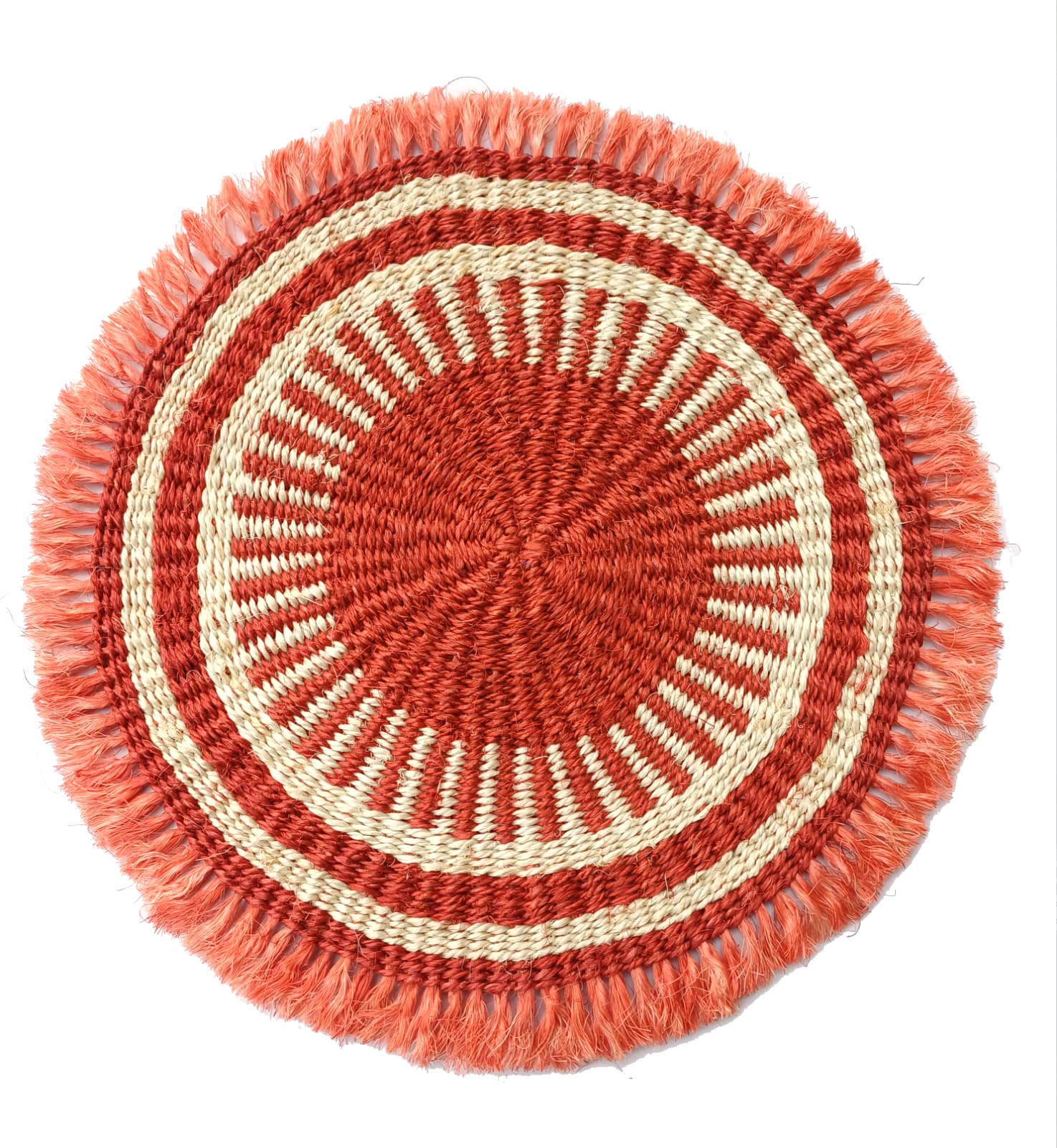 AARVEN – wholesale Placemat – Handwoven Sisal Circle Table mat/Placemat 7