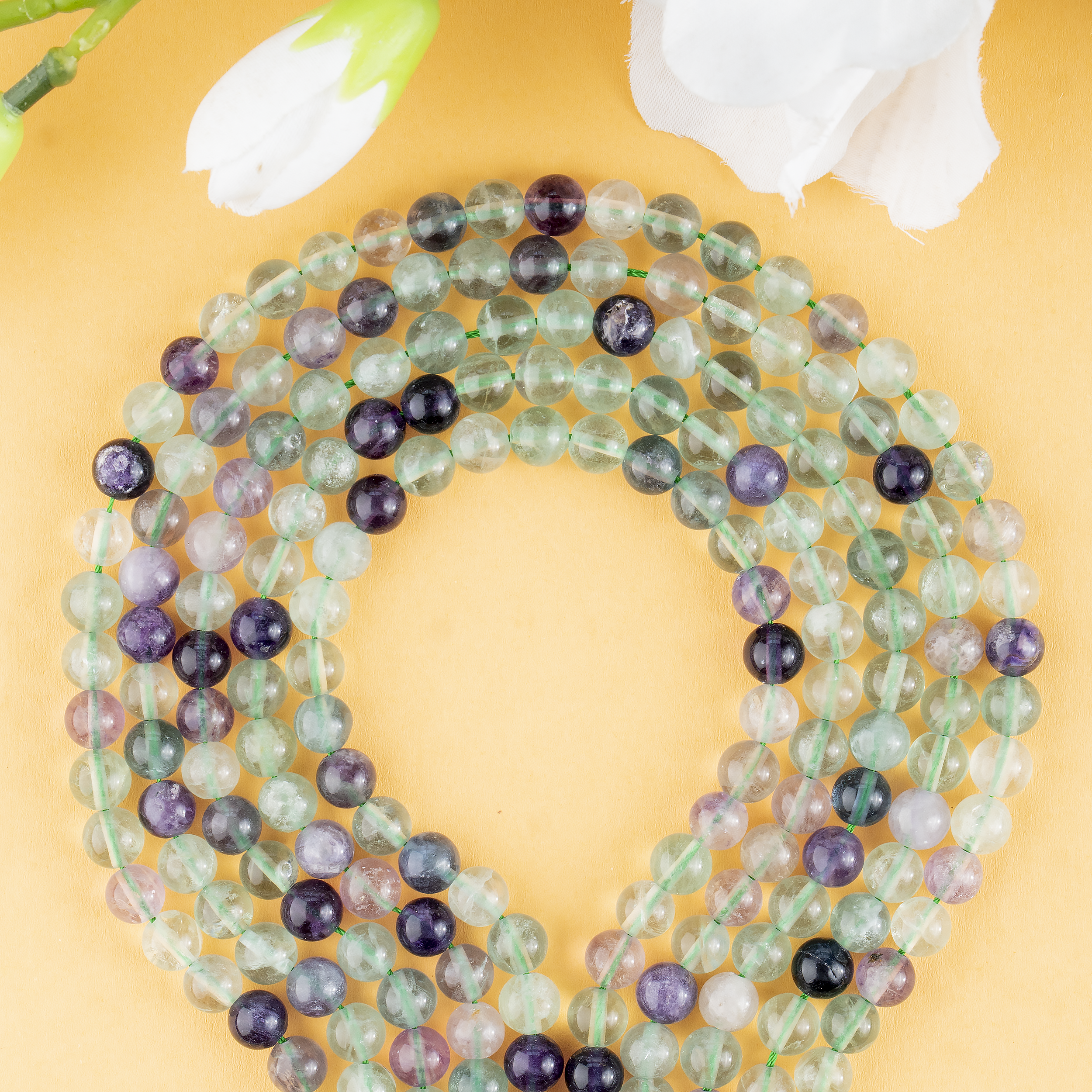 Soothing Crystals Beads - Wholesale Beads - Crystal Jewelry Beads | Multi Fluorite  | Gemstone Beads10