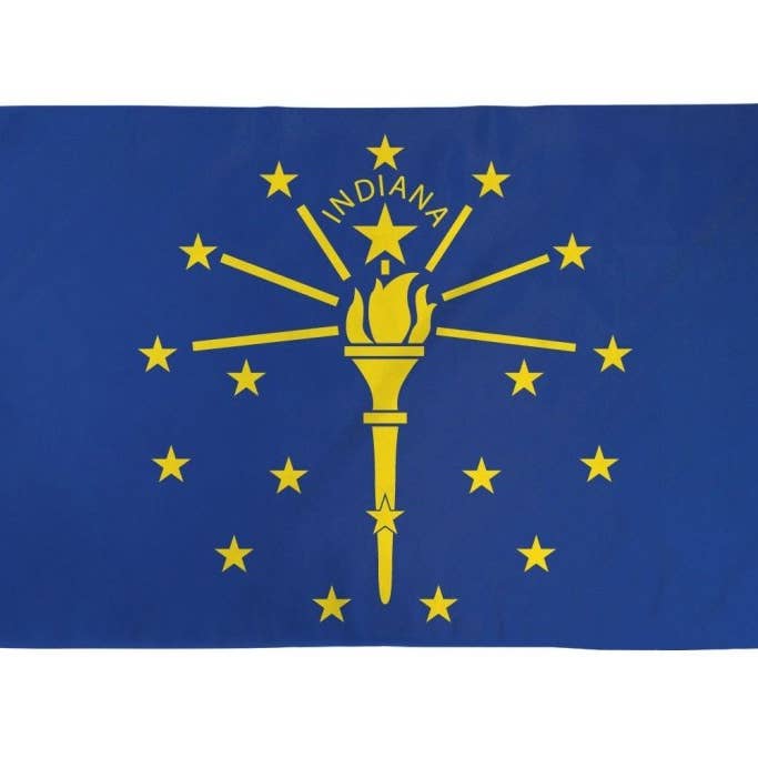 Flags Importer – Großhandel Flagge – Indiana-Flagge 3x5ft Poly