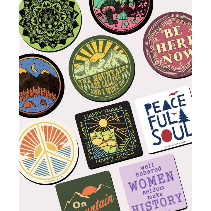 Soul Flower - Wholesale Magnet - Magnets - Adventure Magnet Pack - 50 Refrigerator Magnets