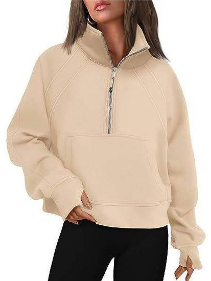 Queen Fashion – wholesale Blus - Dam – dubbel dragkedja med tratthals
