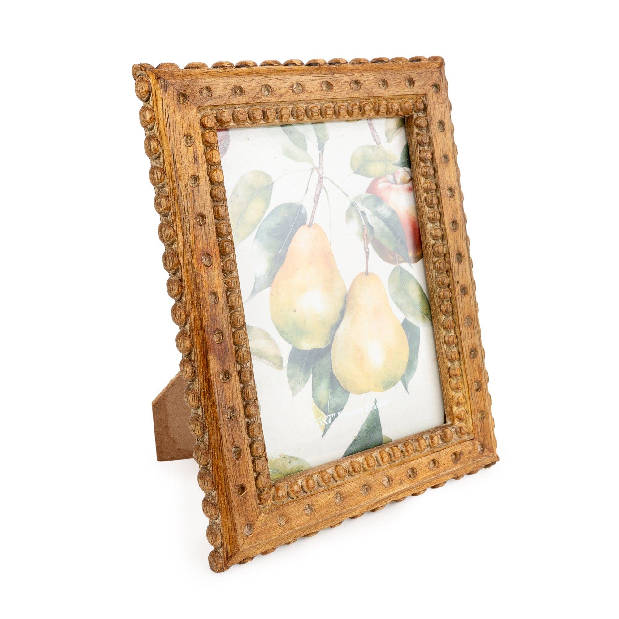 Candlelight Products Ltd – wholesale Picture frame – 5x7 Photo Frame - Mango Wood Debossed Design 6PK1