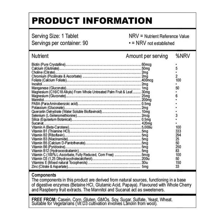 Ancient Purity - Wholesale Oral supplement/vitamin - Children's Multi Vitamins Minerals - 90 Chewables 2