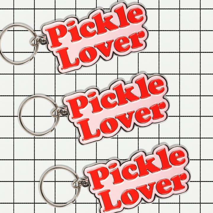 Because Pickles - Wholesale Keychain - Women's - Pickle Lover Keychain3