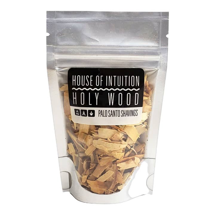 Holy Wood Palo Santo Shavings for wholesale by House Of Intuition