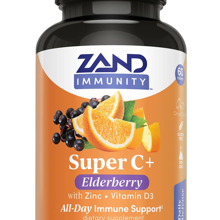 Zand - Wholesale Oral Supplement/Vitamin - Super C+ Elderberry Tablets0