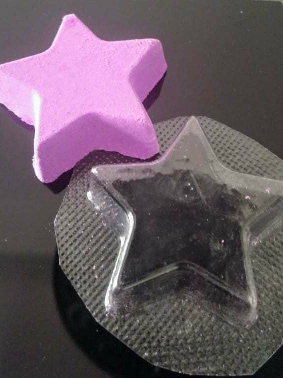 Molde bomba de baño simple star para venta al por mayor de BBHP Moulds